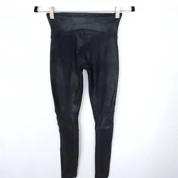 SPANX Sara Blakely black Moto leggings - Picture 4 of 10